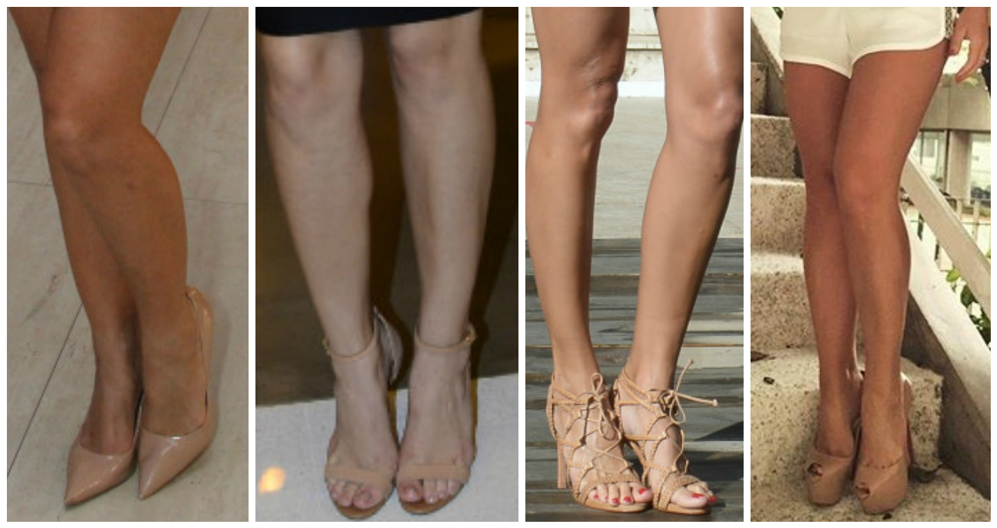 sapatos nude